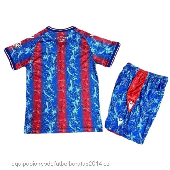 Nuevo 1ª Conjunto De Niños Crystal Palace 24/25 Rojo Azul Baratas
